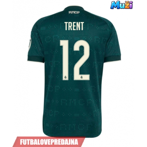 Lacne Muži Futbalové dres Real Madrid Alexander-Arnold #12 2026-27 Krátky Rukáv - Preč